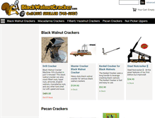 Tablet Screenshot of blackwalnutcracker.com